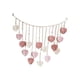 thumbnail image 2 of Tapiz de macramé,Tapiz de macramé para colgar en la pared,bohemio,hecho a mano,Decoración de pared bohemia tejida con flecos colgantes para apartamento,Inicio Sala de estar Decoraciones Rosa, 2 of 8