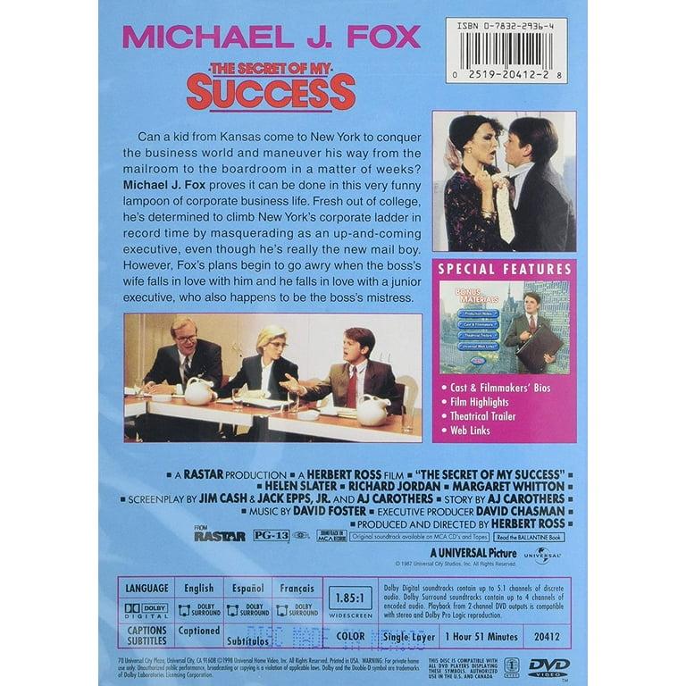 The Secret of My Success - Walmart.com