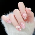 thumbnail image 6 of Reali 3D Leaves Rose Flower Nail Art Decoration DIY nail Art Jewellery Charms Pink, 6 of 11