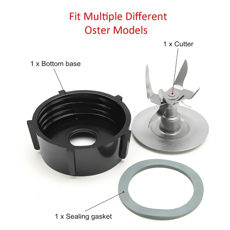 Oster Fusion Blender Blade Cutter 118530-001 Plus Gasket Combo