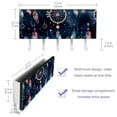 thumbnail image 3 of PhooArto Key Holder for Wall Decorative with 5 Key Hooks, Dreamcatcher Pattern Holders Wall Mount Organizer with Mail Key Rack, Self Adhesive, 3 of 7
