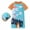 Mint Green, variant on bravefron Baby/Toddler Swimsuit UPF 50 Sun Protection One Piece Zipper Bathing Suit with Sun Hat Beach Swimwear