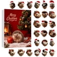 thumbnail image 1 of TIELUTT Fo Rest Animal A Corn Christmas Advent Calendar–Cozy Fo Rest Christmas Christmas Countdown Calendar Candy Classroom Clock and Timer Kids Tooth Brushing Timer Manual Timer Lighting Timers Digi, 1 of 5