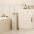 thumbnail image 7 of Norcho 65L Slim Laundry Hamper with Lid, Narrow Collapsible Laundry Basket with Removable Bag and Bamboo Handles, Beige, 7 of 7