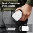 thumbnail image 3 of Wireless Charger Station 3 in 1 Fast Charging Station Compatible with iPhone 8-16/AirPod/iWatch Series, Suitable for Office Home Foldable Cable Station, White, 3 of 5