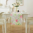 thumbnail image 2 of Table Rectangulaire Moderne en Coton et Lin Motif Lapin Œuf Bannière Décorative Fond de Fête de Vacances Extérieur Intérieur, 2 of 7