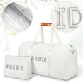 thumbnail image 2 of Bolsa de viaje Cosblank Bride de lana de felpa con compartimento para zapatos, 2 of 8