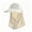 White, variant on Womens Summer Sun Hat UV Protection Face Shield Mask for Cycling Riding Outdoor Adjustable Breathable Lightweight Black