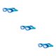 thumbnail image 2 of Naiovety Gafas de natación de alta definición Clear View - Hechas de PC para adaptarse a la estructura facial Correa ajustable Anillo Type1 NO1, 2 of 6