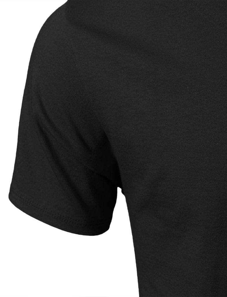 Ma Croix Men's Cotton Baseball Jersey Plain Button Down Short Sleeve Atheletic Sports Tee Shirts