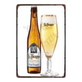 thumbnail image 5 of Letreros de hojalata de cerveza belga vintage Brugse Zot La Trappe para pared, bar, pub, cocina, café, decoración del hogar, 30 x 20 cm, DU-8282A, 5 of 5