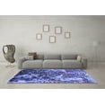thumbnail image 3 of Ahgly Company Indoor Rectangle Oriental Blue Industrial Area Rugs, 2' x 5', 3 of 4