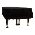 thumbnail image 1 of Funda de piano de terciopelo dorado Funda de piano Funda de piano triangular (excluida la funda del taburete), 1 of 5