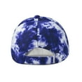 thumbnail image 4 of MQLKF Dome Adjustable Mixed Color Tie Dye Baseball Cap Personalized Style Casual Breathable Fashion Hat, 4 of 5