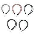 thumbnail image 3 of Hair Accessories Thin-Brimmed Simple Headband Fashion Styling Tools Clothes Matching Accessory Personality Shower Hairband Use Silver White Color, 3 of 6