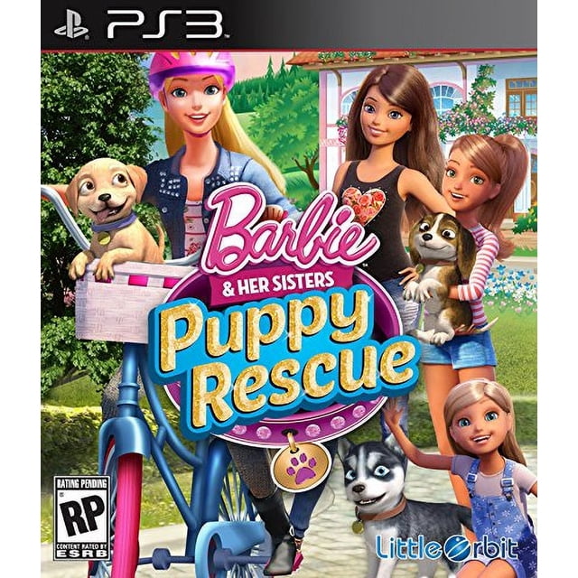 Barbie y sus Hermanas O3 Entertainment Rescate de Cachorros PS3 PlayStation 3
