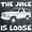 Dark Heather, variant on Juice Is Loose Funny White Bronco T-Shirt