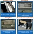 thumbnail image 4 of SIHAO A3 DTF Powder Shaking Machine, Automatic DTF Powder Shaker and Dryer w/ Auto Winding Function, 13.4" All in One DTF Curing Oven Shaking Heater, 4 of 12