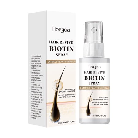 HOEGOA Hair Revive Biotin Hair Regrowth Spray, 1fl.oz