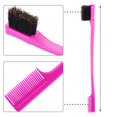 thumbnail image 2 of Juego de peine largo con cepillo suave - Cepillo de pelo ergonómico con mango antideslizante y peine de largo alcance (peine), 2 of 5