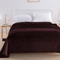thumbnail image 4 of HongHeng Flannel Bed Blankets - Soft Lightweight Plush Fuzzy Cozy Luxury Blanket Microfiber, 47x78 inches, 4 of 6