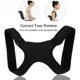 thumbnail image 5 of QUTETN Corrector de postura para la parte superior de la espalda, cuello, espalda y hombros, alivio del dolor para hombres y mujeres (talla M), 5 of 8