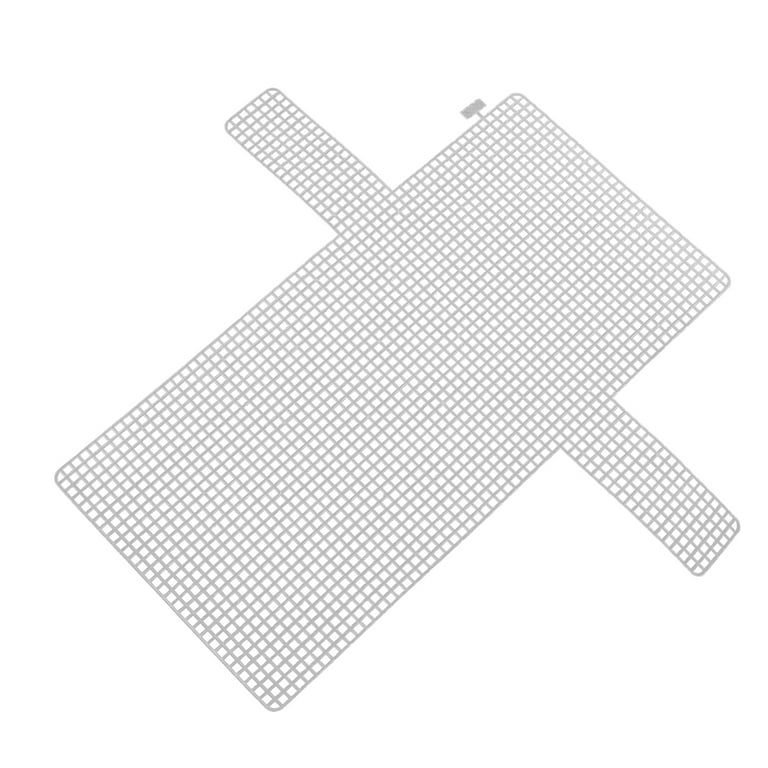 2pcs 4mm White Square Mesh Plastic Grid Panel For Handmade Bag Shaping And  Accessories Diy