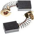 thumbnail image 1 of 2x escobillas de carbón para motor eléctrico 6,5 x 13,5 x 17mm compatibles con herramienta eléctrica Makita 5008MG, 5377MG, LS1011, LS1013F, LS1013FL, 1 of 2