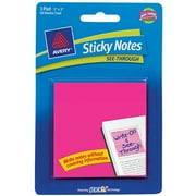 Avery See-Through Sticky Notes, Magenta