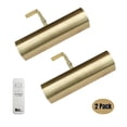 thumbnail image 2 of Royal Designs, Inc. Cordless Remote Control LED Picture Light, PL-1008-8-BSB-2, Brushed Satin Brass, 8.75 Inches, 2 Pack, 2 of 5