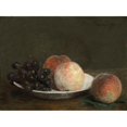 thumbnail image 3 of Henri Fantin-Latour 14x11 Black Modern Framed Museum Art Print Titled - Peaches and Grapes in a Porcelain Bowl (1871), 3 of 5