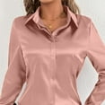 thumbnail image 5 of Karight Womens Button Down Shirt Long Sleeve Blouse, 5 of 5
