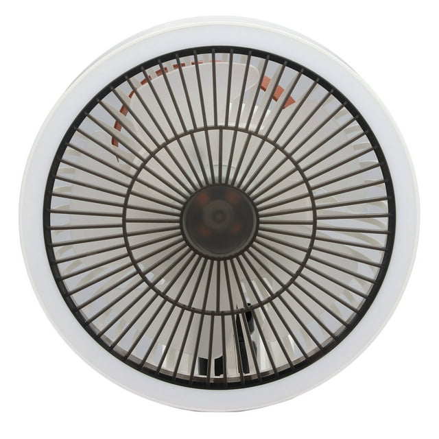 Portable Wall Oscillating Fan, 4000mAh 3 Speeds Small Wall Mounted Fan ABS PP with Remote Control for Home