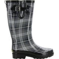 thumbnail image 2 of Women's Western Chief Highland Plaid Rain Boot Charcoal 11 M, 2 of 5