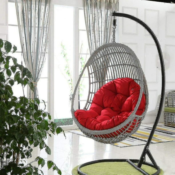 Cojines para asiento de silla tipo cesta con forma de huevo almohadillas para cuna y hamaca de jardin solo tapete Bodega Aurrera en linea