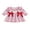 Red, variant on BemeyourBBs Toddler Baby Little Girls Valentines Day Dress Outfits Long Sleeve Ruffled Round Neck Embroidery Plaid A-line Smocked Dress Spring Summer Clothes
