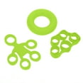 thumbnail image 3 of Finger Training Resistance Belt Finger Pull Ring Hand Strength Trainer Ring ExpanderGreen, 3 of 10