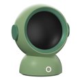 thumbnail image 4 of Calentador de ventilador portátil Calentamiento rápido de bajo ruido Mini calentador de espacio Enchufe de la UE 220 V para escritorio de oficina Verde, 4 of 15