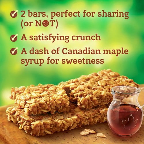 Nature Valley Crunchy Maple Syrup Cereal Bars Family Pack 10 x 42g, British Import (Pack of 3)