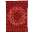 thumbnail image 4 of Tapiz tipo mandala con diseño de pavo real de Bless International para colgar en la pared, 76 x 101 cm, 4 of 8
