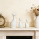 thumbnail image 4 of 3 Figuras de Cerámica para Mascotas, Familia, Padres E Hijos, Esculturas de Porcelana, Decoraciones para Oficina, Sala de Estar, Estantería., 4 of 6