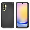 thumbnail image 3 of Asuwish Compatible with Samsung Galaxy A25 5G Phone Case Hybrid Rugged Shockproof Hard Protective Drop Proof Full Body Heavy Duty Mobile Cell Cover for A 25 25A SM-A256U Women Men Black, 3 of 8
