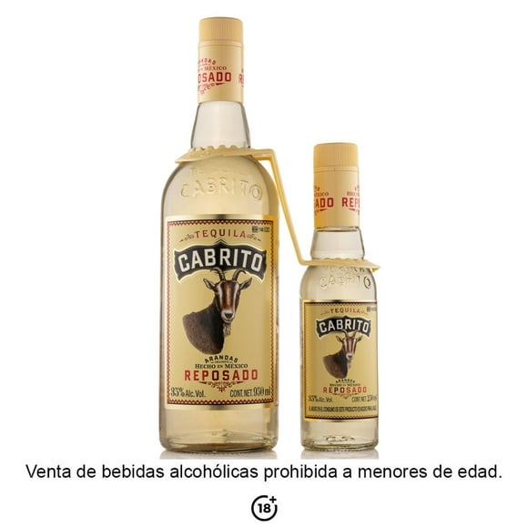 Tequila Cabrito Reposado de 950 ml + Cabrito de 250 ml