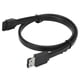 thumbnail image 3 of Cable de Conexión ESATA a SATA Macho a Macho M/M Extensor Blindado con Metralla para Disco Duro Externo 50cm, 3 of 5