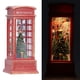 thumbnail image 4 of Small Lamp Ornaments Warm Scene Convenient Elegant and Beautiful Santa Telephone Booth Decor for Home Bedroom Decoration, 4 of 8