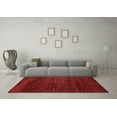 thumbnail image 3 of Ahgly Company Indoor Square Abstract Red Modern Area Rugs, 6' Square, 3 of 4