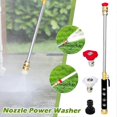 thumbnail image 1 of High Pressure Nozzle Power Washer Spray Wand Lance Nozzle and Hose Kit, 1 of 4