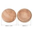 thumbnail image 2 of Wood Button Top Plugs 1 Inch Cherry Hardwood Furniture Plugs 50Pcs, 2 of 3