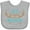 AC-Heather Grey, variant on Inktastic Life is Better at the Cabin, Deer Antlers, Camping Boys or Girls Baby Bib