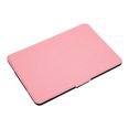 thumbnail image 3 of Funda protectora de cuero sintético con patrón de cruz fina Para Kindle Paperwhite 123Pink yuxing, 3 of 5